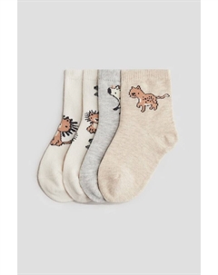 4 пары носков, мультиколор H&m