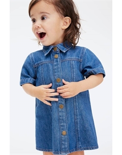 Платье джинсовое А-силуэта, синий H&m