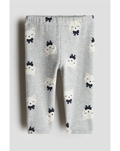 Хлопковые леггинсы, мультиколор H&m