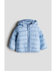 Куртка-Пуховик с капюшоном, голубой H&m