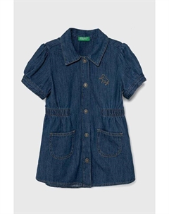 Детское джинсовое платье United Colors of, синий Benetton
