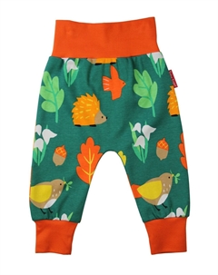 Тканевые брюки mit Herbst Print, зеленый Toby tiger