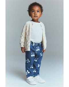 Джинсы с принтом, мультиколор H&m