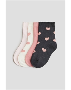 4 пары носков, мультиколор H&m