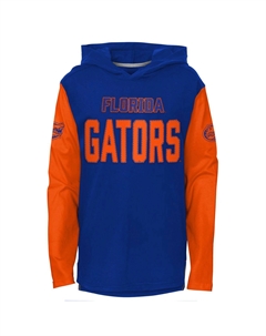 Молодежная толстовка с длинным рукавом Royal Florida Gators Heritage Outerstuff