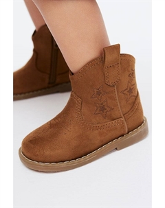 Персиковые ковбойские сапоги, коричневый H&m