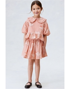 Юбка из ткани сирсакер с узором, мультиколор H&m