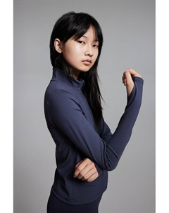 Спортивная куртка из софтмува, синий H&m