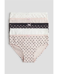 Упаковка из 5 хлопковых трусов, мультиколор H&m