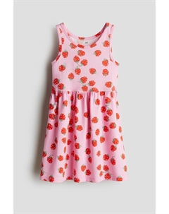 Платье из хлопка с узором, мультиколор H&m