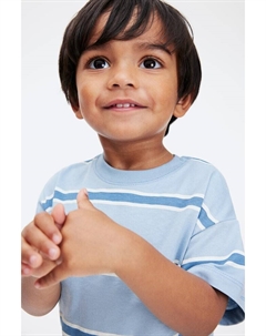 Хлопковая футболка с принтом, мультиколор H&m