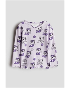 Рубашка с длинными рукавами и принтом, мультиколор H&m