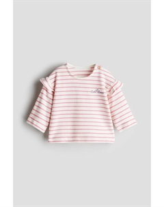 Топ с оборками, мультиколор H&m