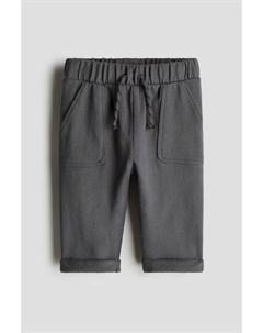 Спортивные штаны из трикотажной ткани, серый H&m