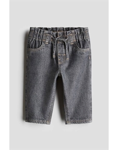 Джинсы-Бумажные пакеты, серый H&m