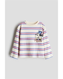 Хлопковая рубашка с рисунком, мультиколор H&m