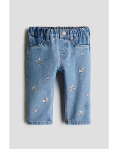 Джинсы с вышивкой, мультиколор H&m
