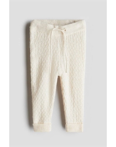 Вязаные леггинсы, бежевый H&m