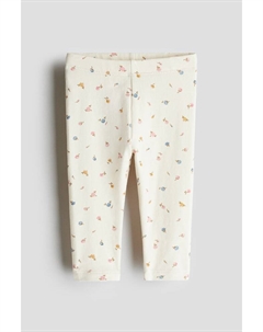 Леггинсы из хлопкового джерси, мультиколор H&m