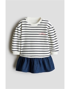 Платье-Толстовка с джинсовой юбкой, мультиколор H&m