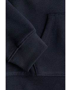 Хлопковая куртка с капюшоном, синий H&m