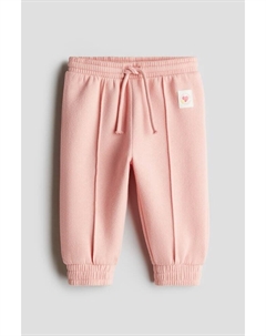 Спортивные штаны из трикотажной ткани, розовый H&m