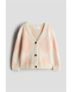 Кардиган с v-образным вырезом, мультиколор H&m
