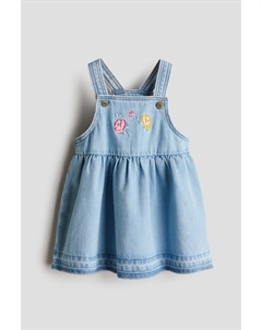 Джинсовое платье-комбинезон, мультиколор H&m