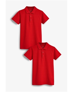 Рубашка-поло TWO PACK, цвет red Next
