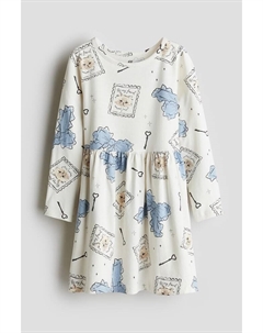 Платье из хлопка с принтом, мультиколор H&m