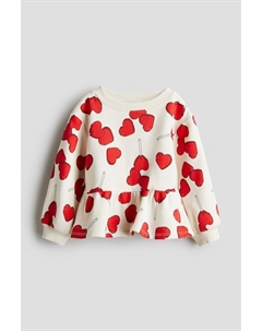 Толстовка с баской, мультиколор H&m