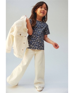 Футболка с принтом, серый H&m