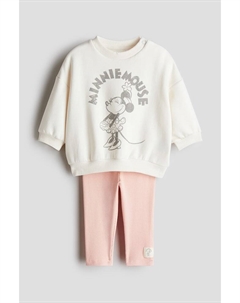 Двухкомпонентный свитшот и леггинсы, мультиколор H&m