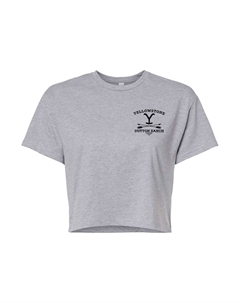 Укороченная футболка Yellowstone Dutton Arrows для юниоров, серый Licensed character