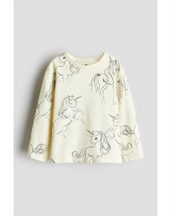 Хлопковая рубашка с принтом, мультиколор H&m