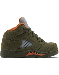Кроссовки 5 Retro TD 'Olive' 2024, зеленый Air jordan