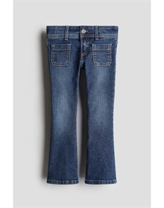 Джинсы клеш из суперэластичного материала, синий H&m