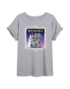 Струящаяся футболка Juniors' Beetlejuice Frame, серый Licensed character