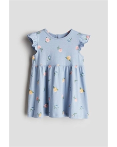 Платье из хлопка с принтом, мультиколор H&m