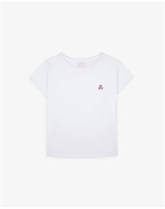 Белая футболка для девочки с короткими рукавами, белый Scalpers