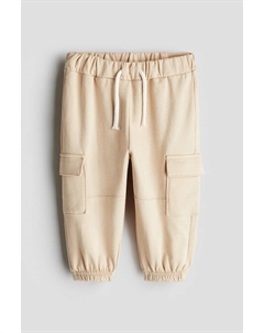 Спортивные брюки карго, бежевый H&m