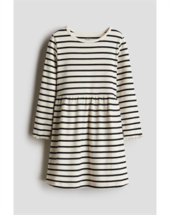 Платье из ребристого джерси, мультиколор H&m