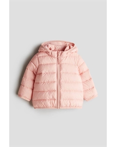 Куртка-Пуховик с капюшоном, розовый H&m