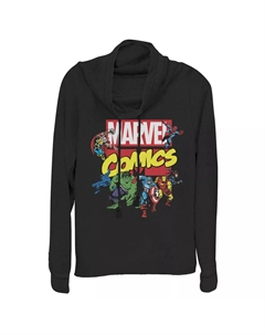 Эксклюзивный пуловер с логотипом Marvel D23 для юниоров в стиле ретро и комиксов «Мстители» Licensed character