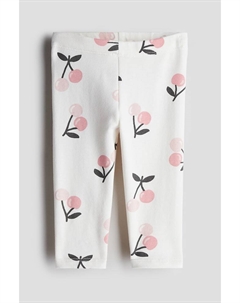 Хлопковые леггинсы, мультиколор H&m
