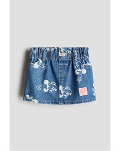 Юбка из денима с принтом, мультиколор H&m