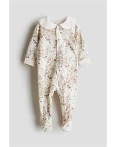 Пижама из хлопка с узором, мультиколор H&m