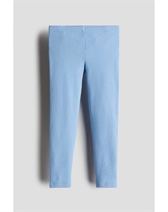 Леггинсы из ребристого джерси, синий H&m