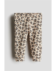 Леггинсы из хлопкового джерси, мультиколор H&m