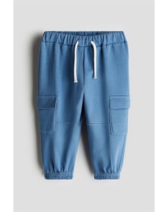 Спортивные брюки карго, синий H&m
